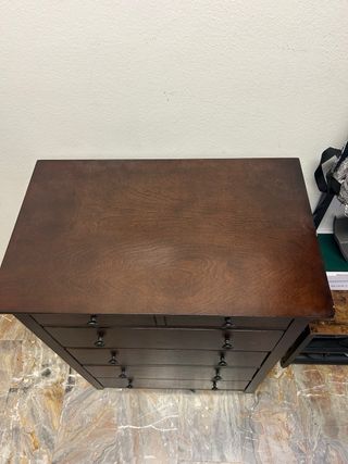 Mobile cassettiera in noce