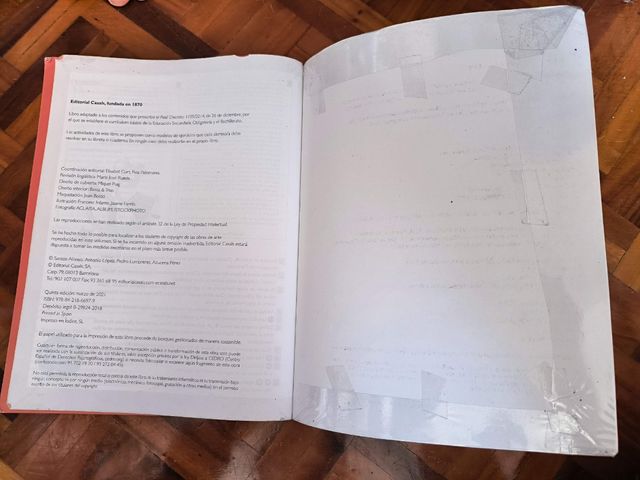 Libro Lengua y Literatura Casals 1º Bach