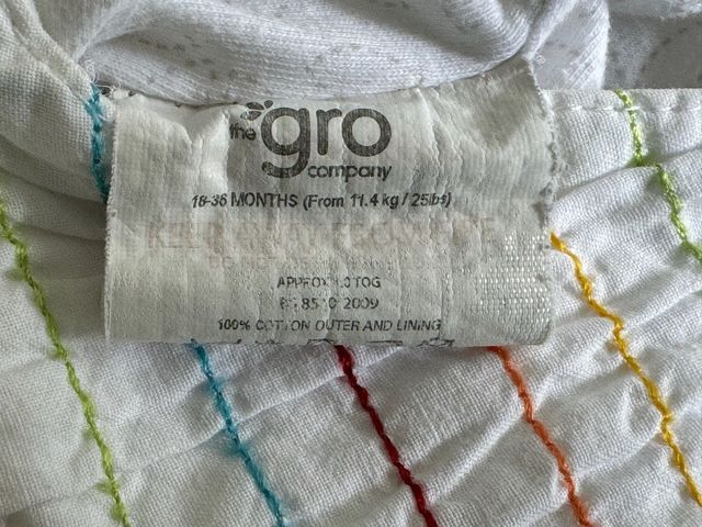 Saco de dormir bebé GROBAG