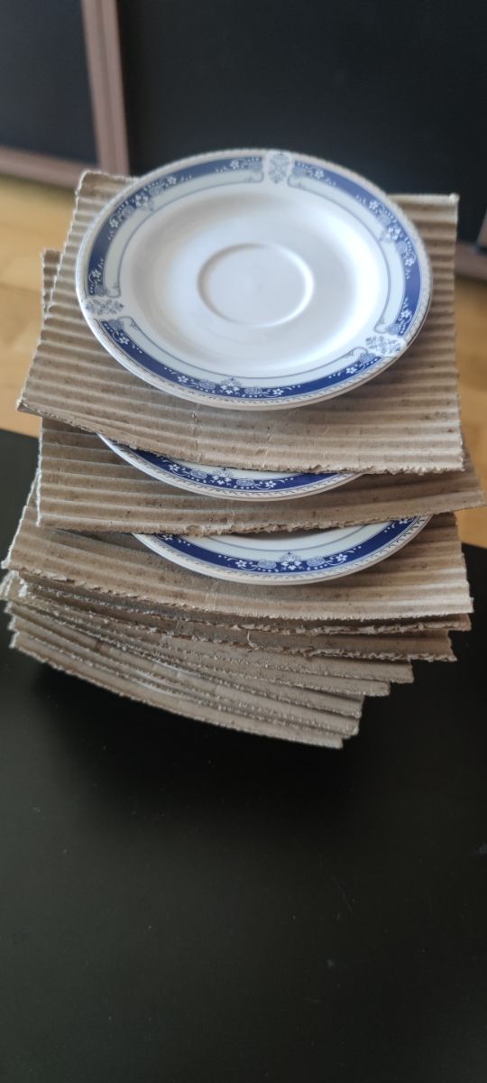 Juego de café porcela fina 27 piezas