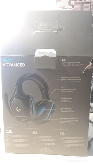 Auriculares Logitech G432