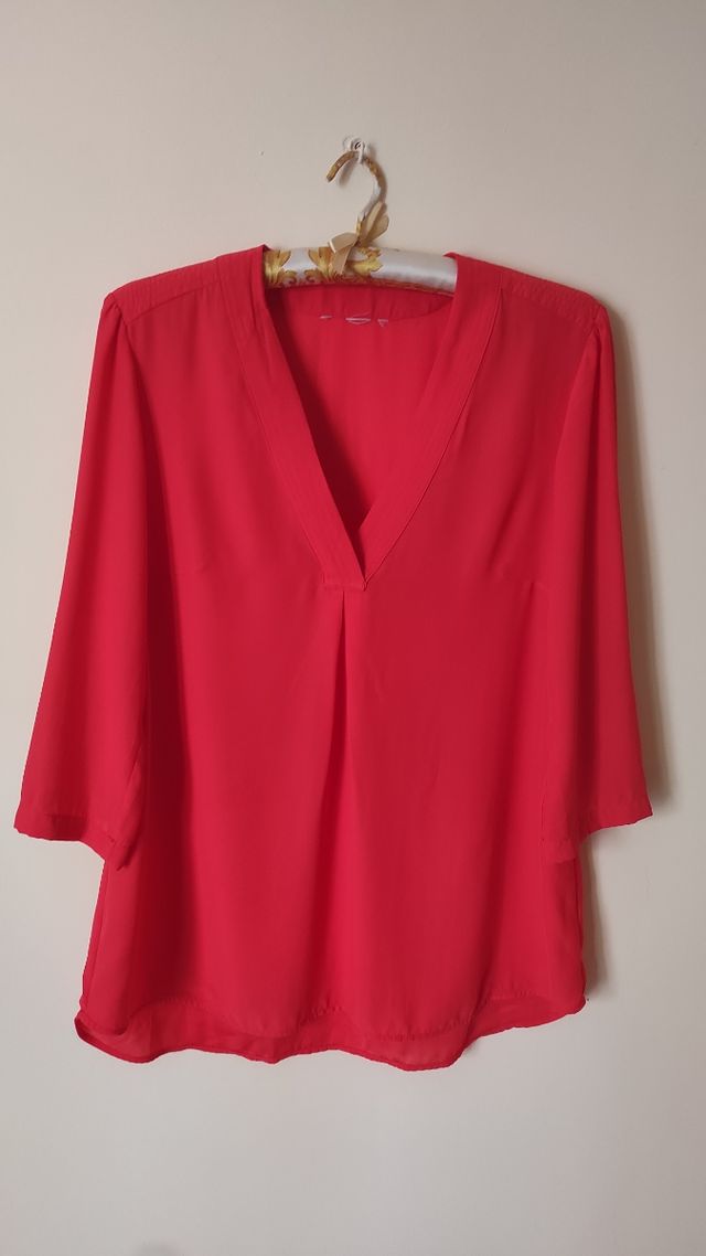 Blusa color coral