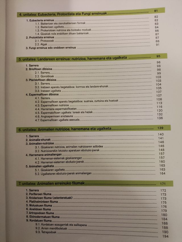 Libro de Biología Primero de Bachiller