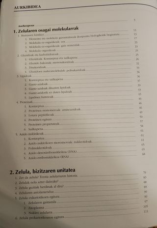 Libro de Biología segundo de bachiller