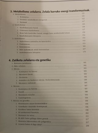 Libro de Biología segundo de bachiller