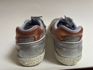 Zapatillas Gresca Munich plateadas