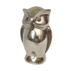 Escultura Búho en metal Hoselton 1664