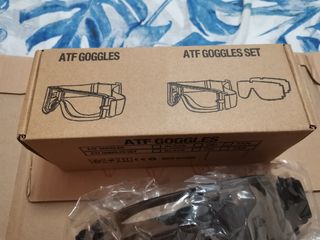 Occhiale protettivo airsoft imballato