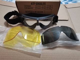 Occhiale protettivo airsoft imballato