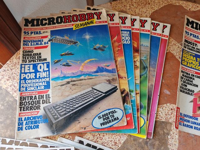 Lote revistas micro hobby