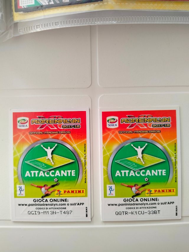 calciatori panini adrenalyn XL 2017/18