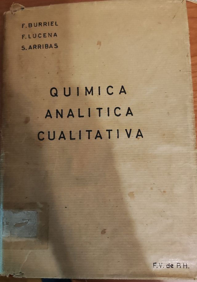 Libro Qúimica Analítica (Colecionismo)