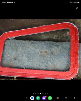 2 ventanas para embarcación de aluminio 
