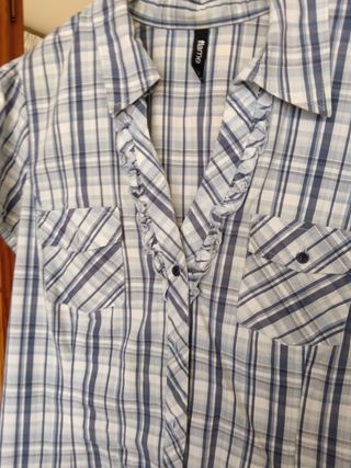 Camisa juvenil de vestir fresquita