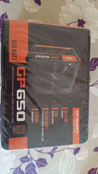 Fuente alimentación 650W 80plus bronze