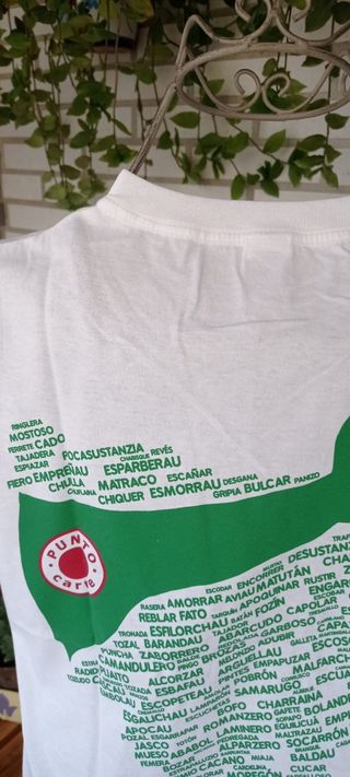 CAMISETA BLANCA+PAÑOLETA (TODO A ESTRENAR))