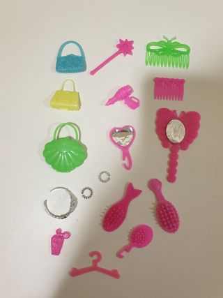 Lote accesorios Barbie 
