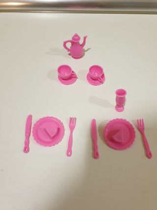 Lote accesorios Barbie 