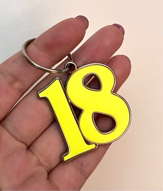 Portachiavi numero 18