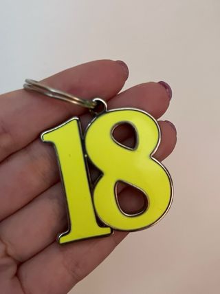 Portachiavi numero 18
