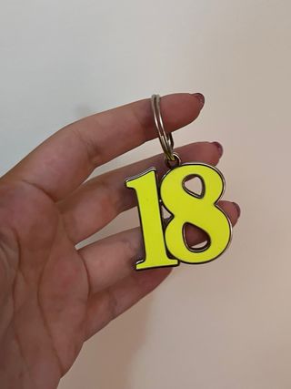 Portachiavi numero 18