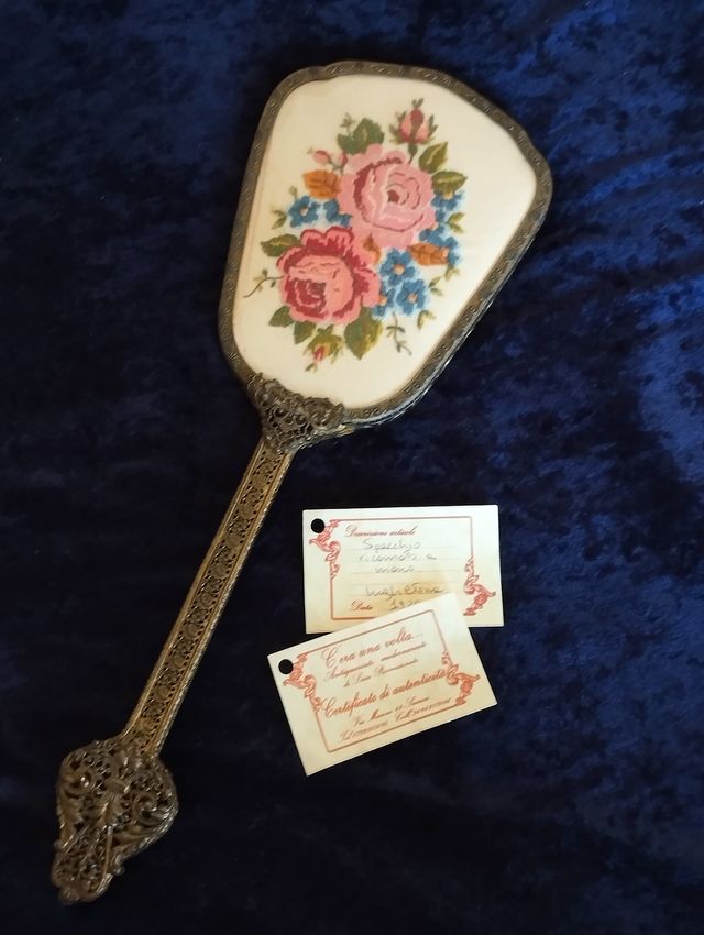 Espejo ingles antiguo de primero de siglo