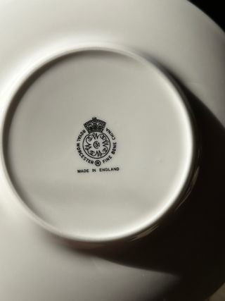 Royal Worcester Posies tazas de cafe te para 5