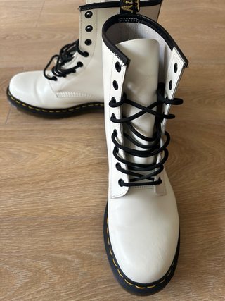 Botas Blancas Dr Martens T43