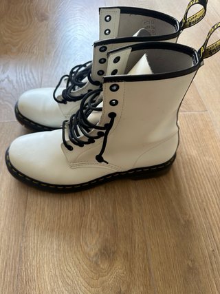 Botas Blancas Dr Martens T43