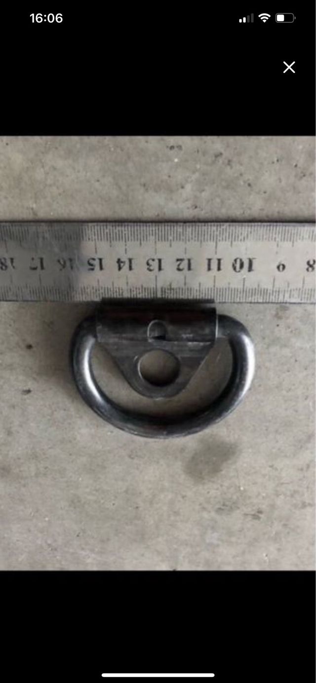 10 argollas metalicas super fuertes