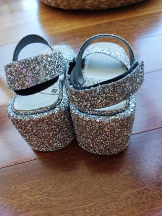 Sandalias piel brillibrilli BimbayLola