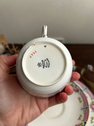 Taza de te inglesa Tuscan China