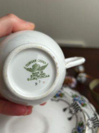 Taza de te inglesa Tuscan China