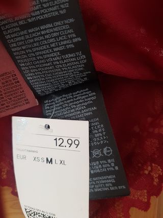 Liguero encaje H&M