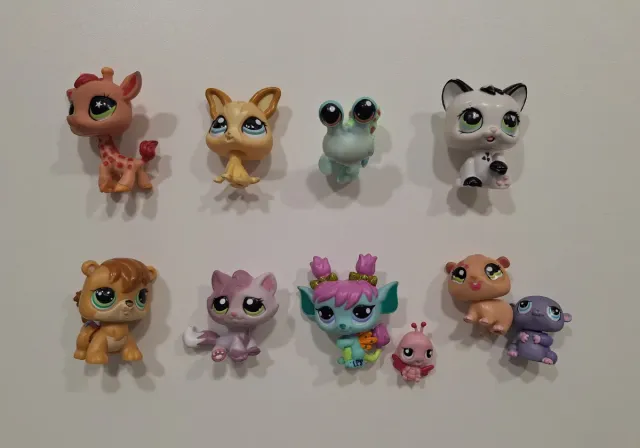 Lote de 9 Littlest PetShop