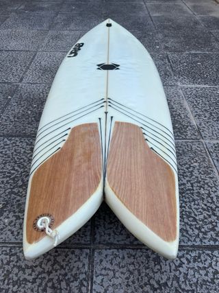 Tabla Surf Twin Fin Retro Fish 5.10” 34 ltr