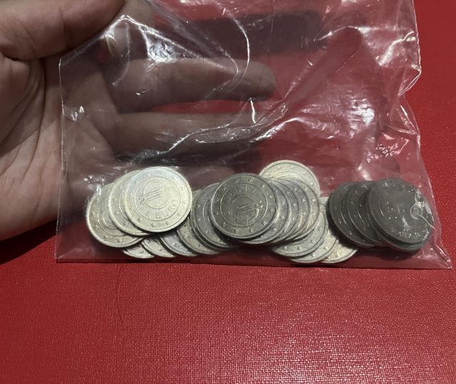 MONEDAS DE 1 EUROS CHURRIANA 1998