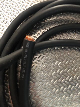 Cavo batteria 35mm2  lungo 3 mt