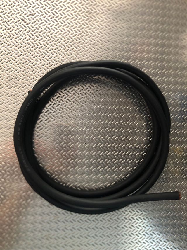 Cavo batteria 35mm2  lungo 3 mt