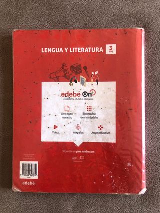 Libro lebgua y literatura 3º ESO edebè On