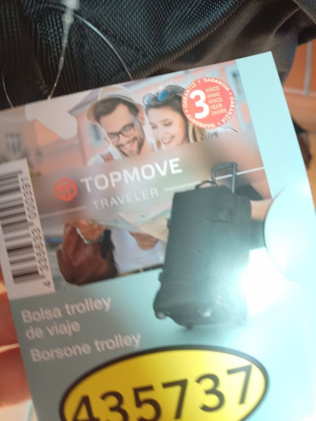 Bolsa trolley de viaje.