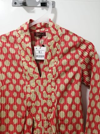 Vestido tipo kimono