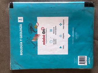 Libro Biologia y Geologia 3 ESO edebé On