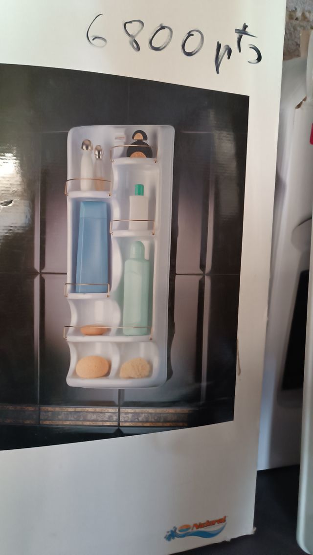 Estante organizador de baño