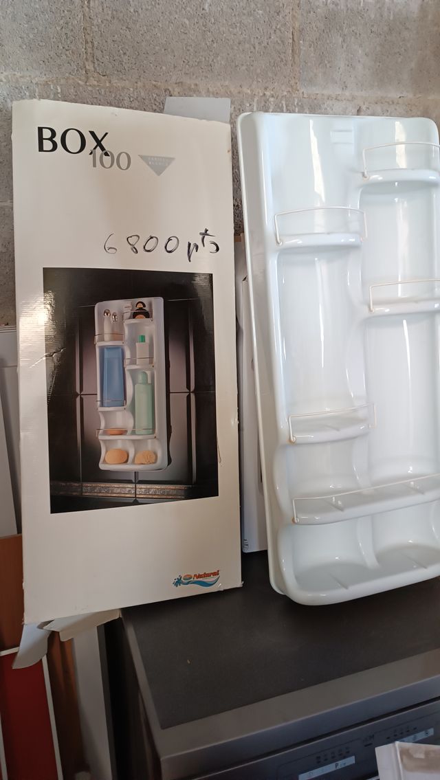 Estante organizador de baño