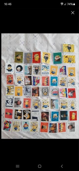 Cromos minions 