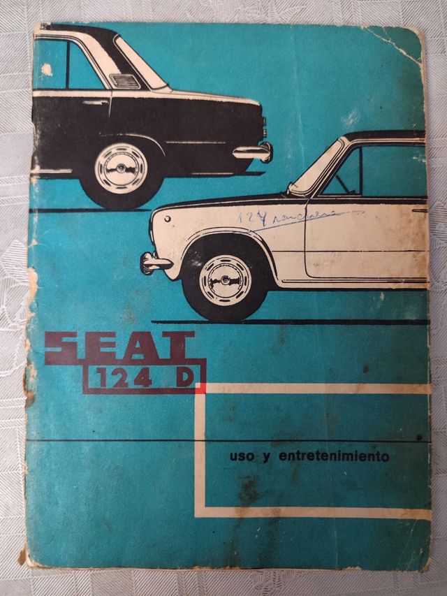 MANUAL USO SEAT 124 D ORIGINAL
