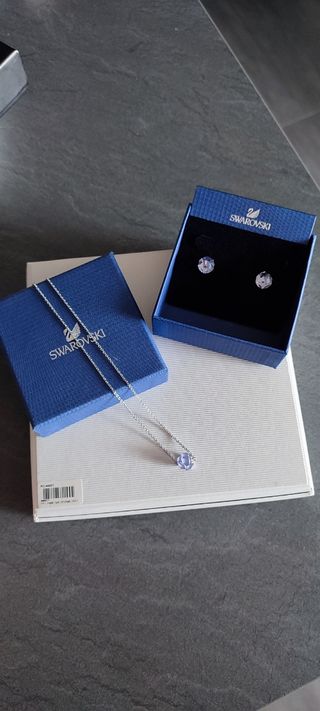 Set collana e orecchini Swarovski