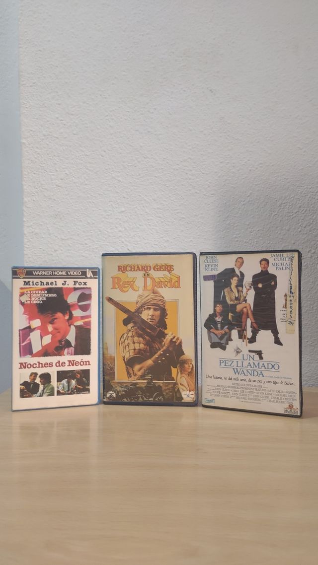 Pack 3 VHS Originales