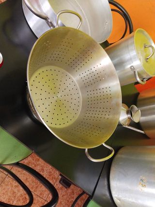 Olla de cocina industrial